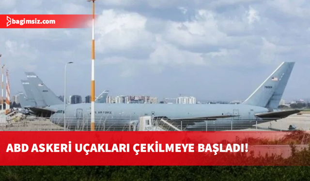 ABD, Tel Aviv'deki bazı yakıt ikmal uçaklarını geri çekmeye başladı