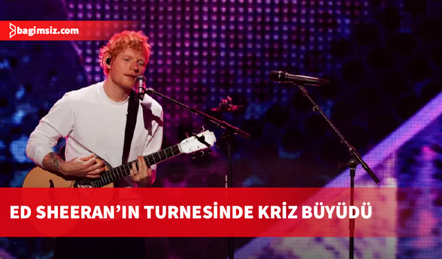 “Özgür Filistin” krizi büyüdü, Ed Sheeran'ın turnesinde kimse kalmadı