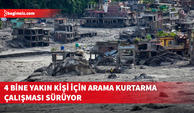 Nepal'deki selde hayatını kaybedenlerin sayısı 1114'e çıktı