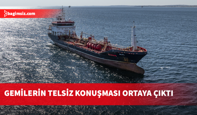 Gemiler çarpışmadan hemen önce telsizden konuştular