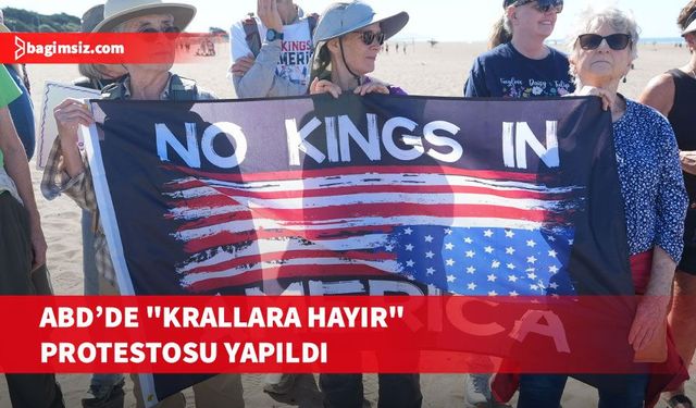 ABD'de, Trump yönetimine karşı "Krallara Hayır" protestosu düzenlendi