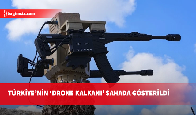 Türk savunma sanayisinin geliştirdiği 'Drone Kalkanı' ilk kez sahada gösterildi