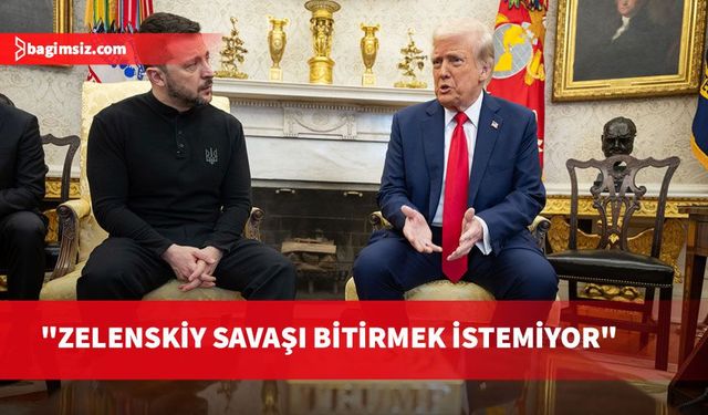 Trump, Zelenskiy'i savaşı bitirmeyi istememekle eleştirdi