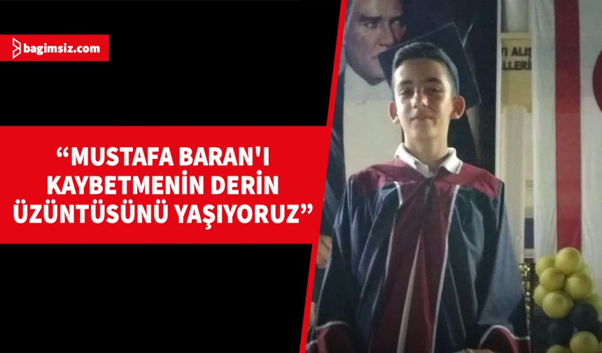 Erhan Arıklı, hayatını kaybeden Mustafa Baran için taziye mesajı paylaştı…