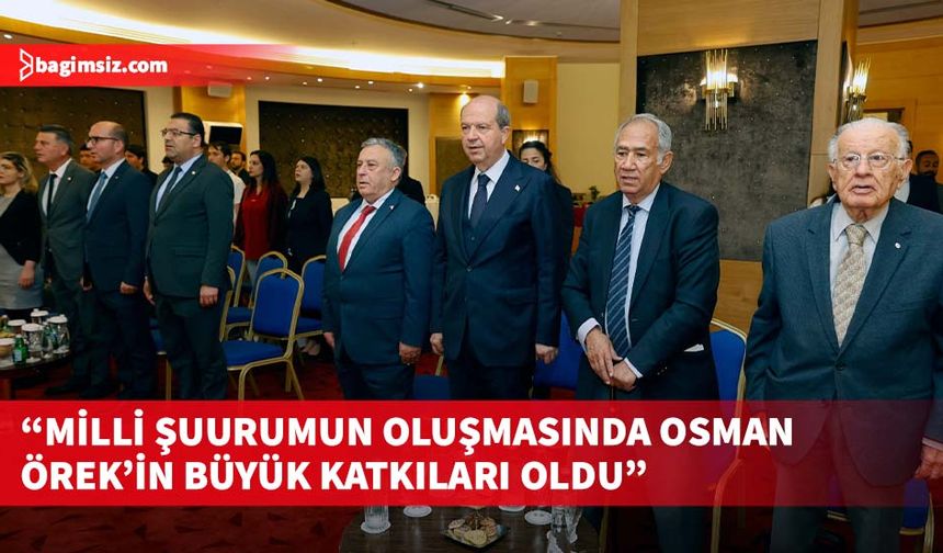 Tatar, Kıbrıs Türk Tarihine Damga Vurmuş İsimler “Osman Örek” seminerine katıldı