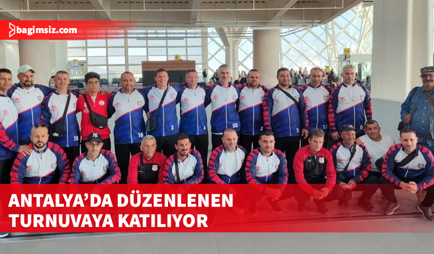 Hamitköy Master Futbol takımı Antalya’da…
