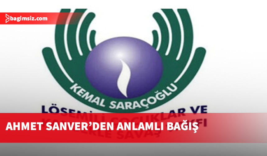 Kemal Saraçoğlu Vakfı’na 50 bin TL’lik bağış