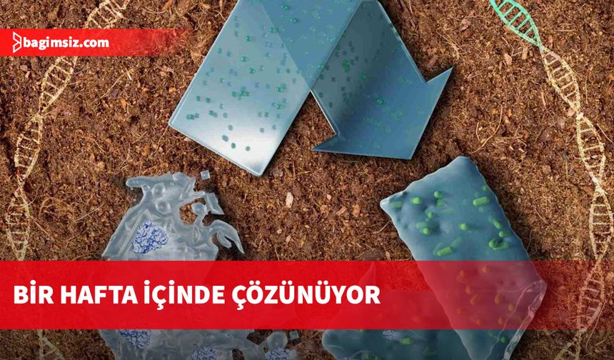 Kendi felaketini içinde taşıyan "canlı plastik" üretildi...