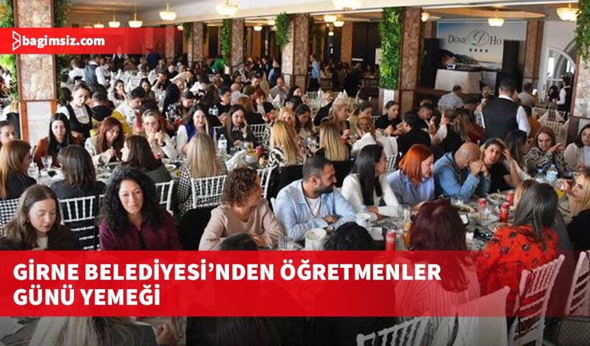 Girne Belediyesi’nden Öğretmenler Günü yemeği