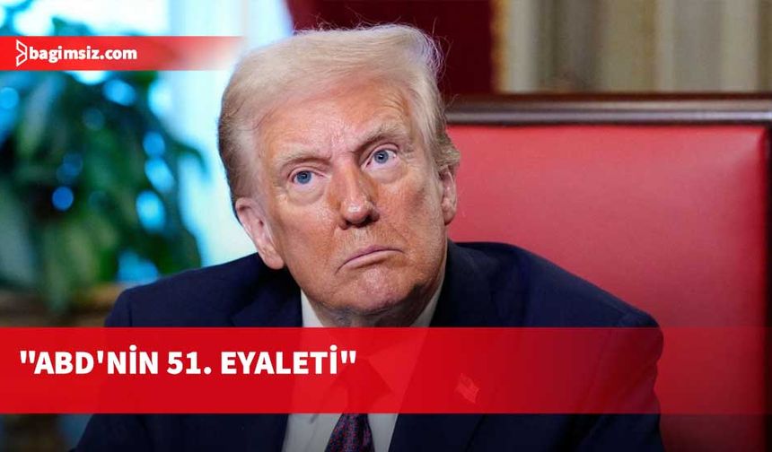 Trump, Kanada'yı "eyalet olması gereken bir ülke" olarak gördüğünü söyledi