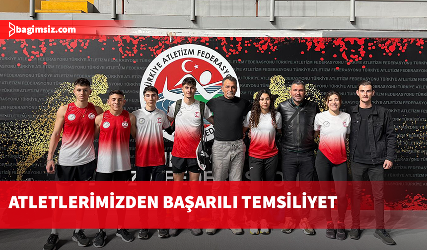 KKTC Atletizm Federasyonu kafilesi, İstanbul’da U20 Salon Şampiyonası’na ilk günü geride bıraktı