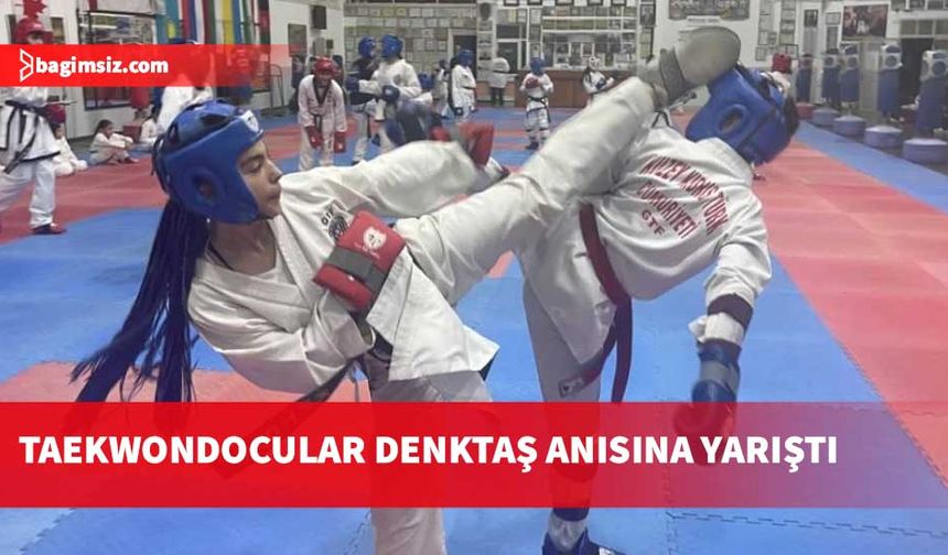 Taekwondo Karate Judo Aİkido Federasyonu  Denktaş anısına yarıştı