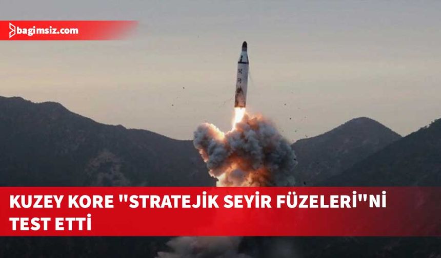 Kuzey Kore denizden karaya stratejik seyir füzelerini test etti