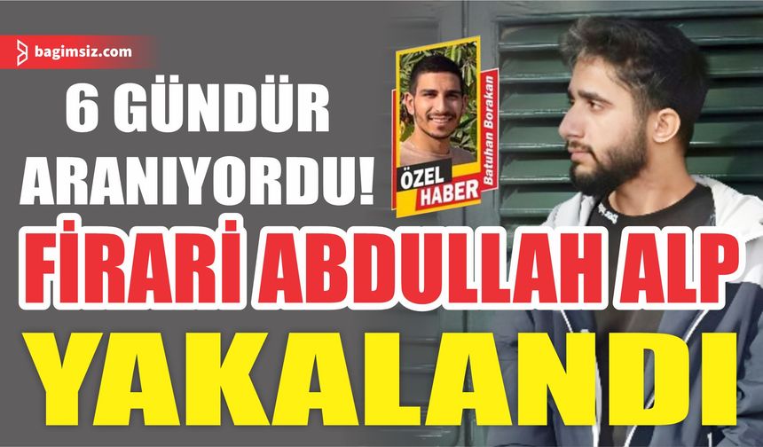 Gönyeli Polis Karakolu’ndan firar eden zanlı Abdullah Alp bulundu!