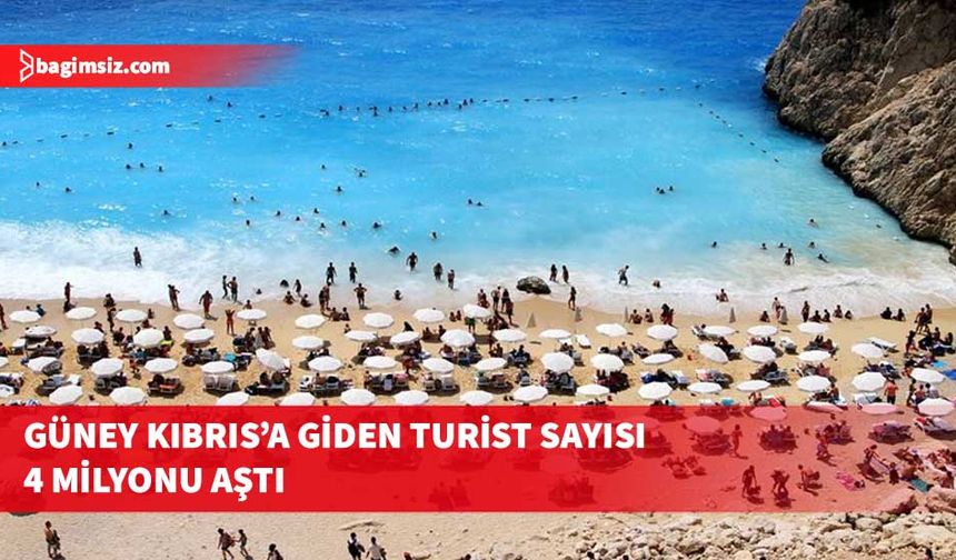 2024 yılında Güney Kıbrıs’a giden turist sayısı 4 milyonu aştı