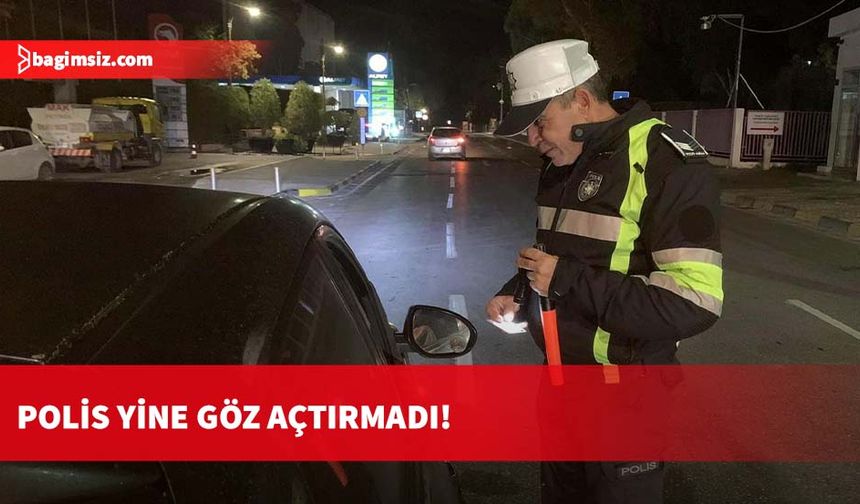 Lefkoşa ile İskele'de asayiş ve trafik denetimi...