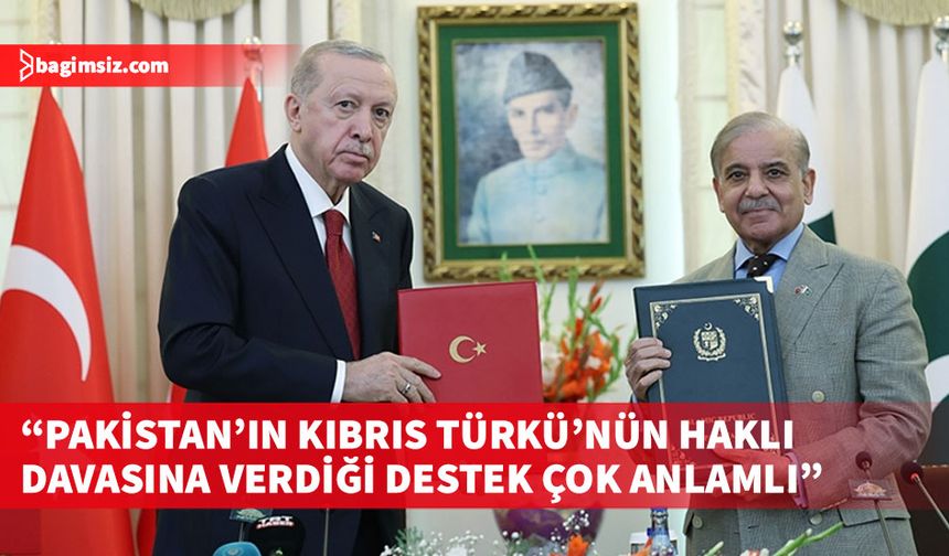 T.C. Cumhurbaşkanı Erdoğan'dan Pakistan'da KKTC vurgusu