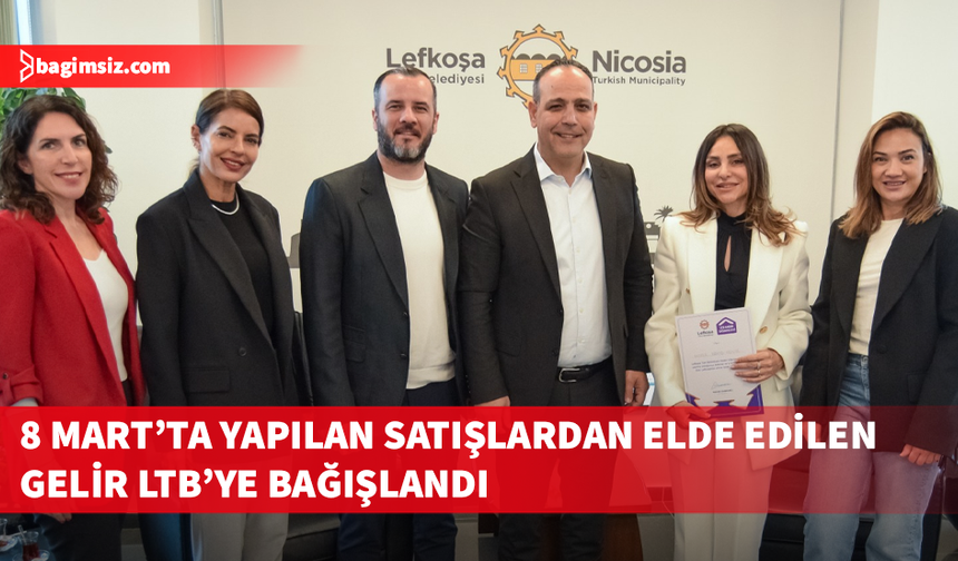 LTB Kadın Sığınma Evi’ne Kaner Grubu'ndan bağış