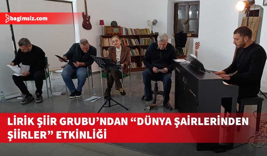 21 Mart Dünya Şiir Günü’nde “Dünya Şairlerinden Şiirler” etkinliği düzenledi