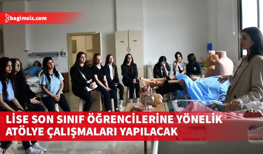 DAÜ’de lise öğrencilerinin kabiliyetlerini ortaya çıkarmaya yönelik atölye çalışması yapılıyor