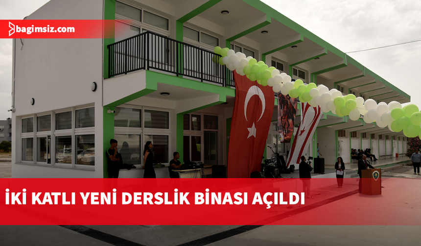 Değirmenlik Lisesi yeni derslik binası törenle açıldı