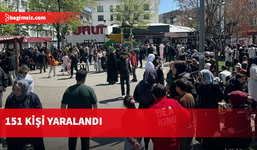 İstanbul'da meydana gelen depremde 151 kişi yaralandı, can kaybı yok