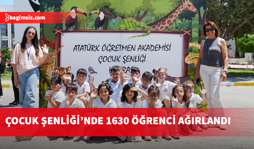 Atatürk Öğretmen Akademisi, Çocuk Şenliği’nde 1630 öğrenci ağırladı