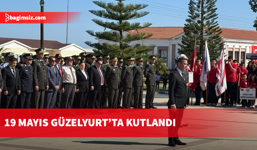 19 Mayıs’ın 106’ncı yılı Güzelyurt’ta törenle kutlandı