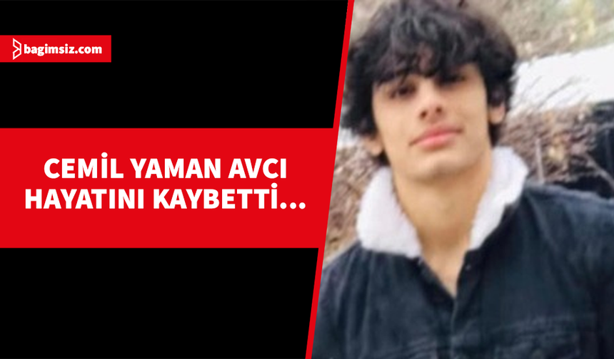 21 yaşındaki Cemil Yaman Avcı tepelik alanda ölü bulundu...