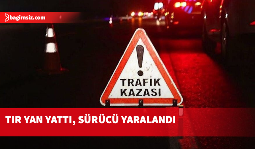Demirhan’da TIR kazası