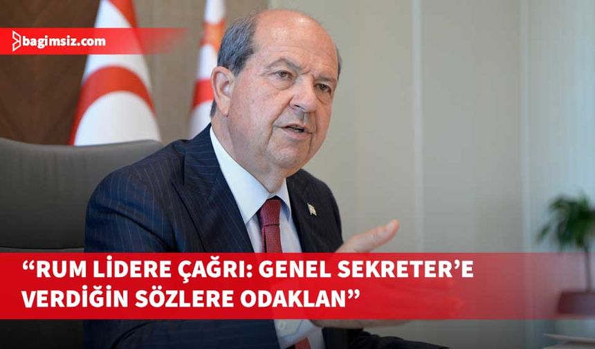 Cumhurbaşkanı Tatar: “Rum liderliğinin saldırgan siyasetine karşı yoğun bir diplomasi yürütüyoruz”