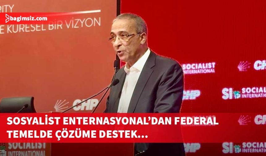CTP ve TDP ortak kararı önerisi Sosyalist Enternasyonal Konsey toplantısında kabul edildi