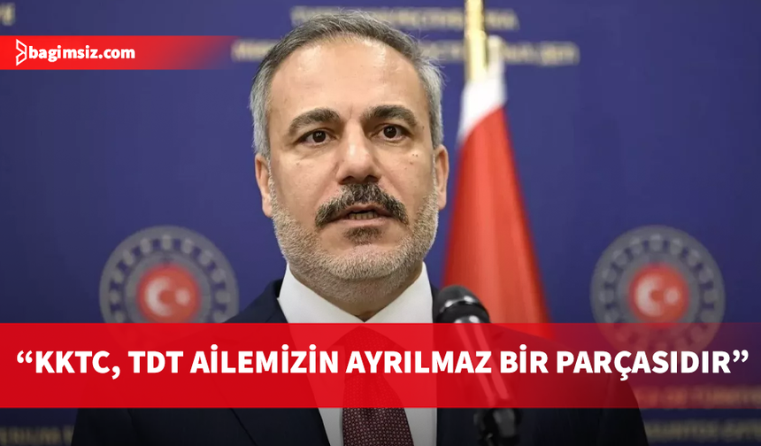 Türkiye Dışişleri Bakanı Fidan'dan TDT Zirvesi'nde Kıbrıs mesajı