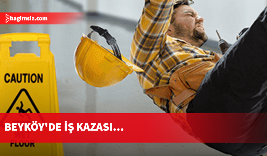 Yaklaşık 12 metreden düşen işçi ağır yaralandı
