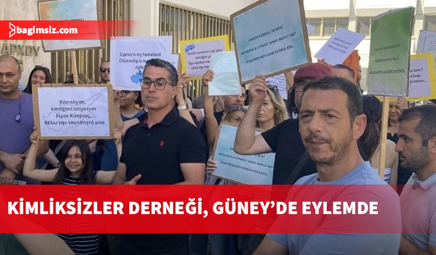Kimliksizler Derneği, vatandaşlık başvurusu eylemi gerçekleştirdi