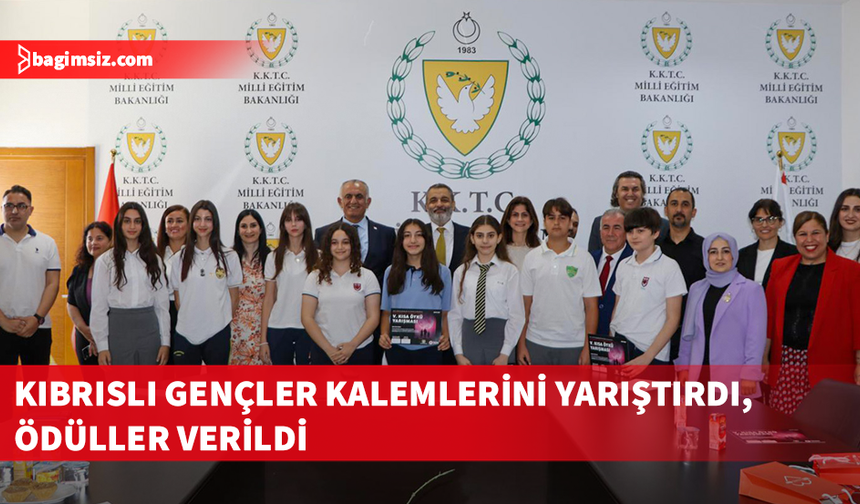 Ortaokul ve Liseler Arası Kısa Öykü Yarışması Ödülleri sahiplerini buldu