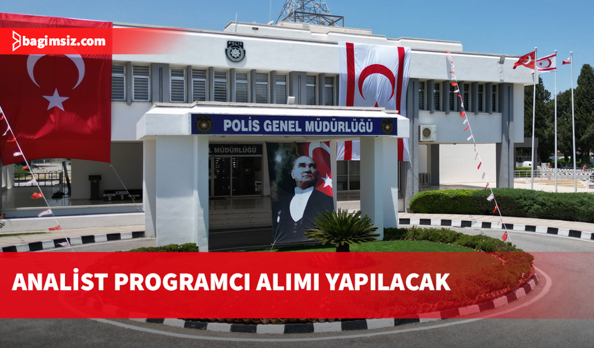 Polis Genel Müdürlüğü’ne iki analist programcı alınacak