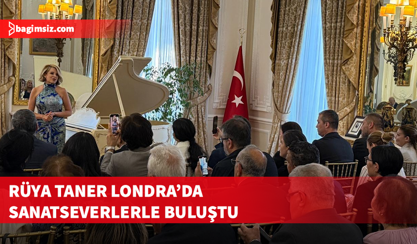 Piyanist Rüya Taner, Londra’da konser verdi