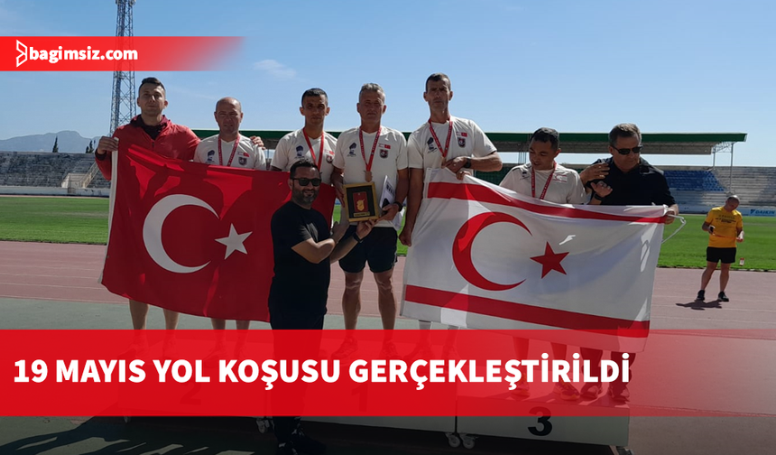 KKTC Atletizm Federasyonu 19 Mayıs Yol Koşusu düzenledi