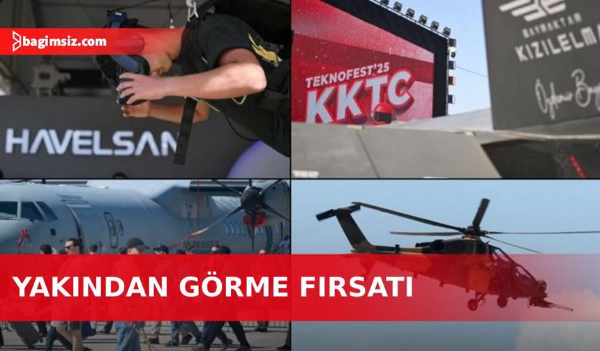 TMT'nin sergi alanı TEKNOFEST KKTC'de ziyaretçileri tarihle buluşturuyor