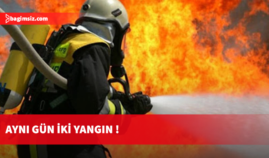 Çamlıköy’deki limon fidanları, İskele-Karpaz ana yolunda araba yandı