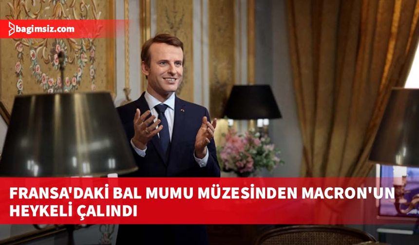 Fransa'daki bal mumu müzesinden Macron'un heykeli çalındı