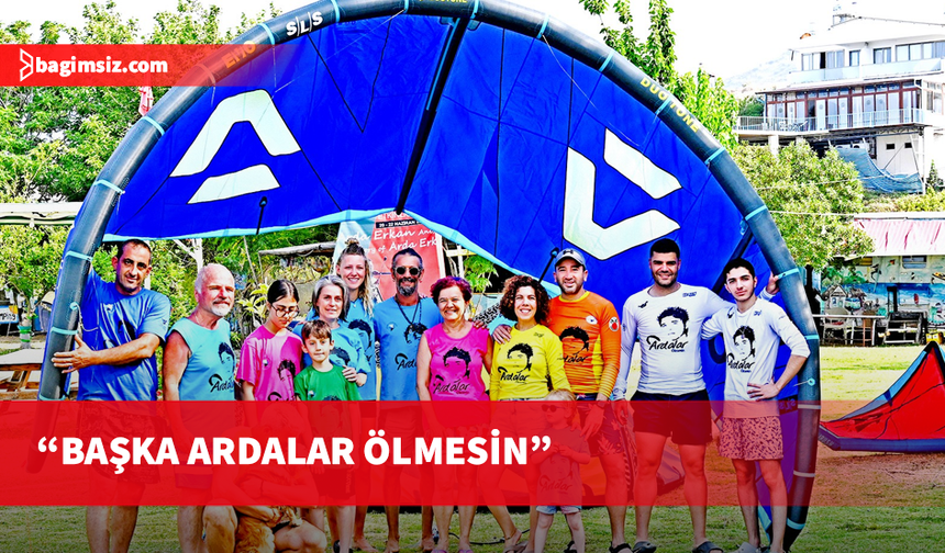 Arda Erkan asısına 11. Kite Surf etkinliği yapıldı