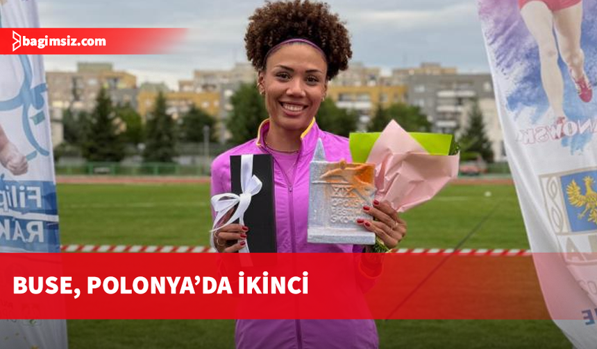 Buse Savaşkan, Opole High Jump Festival yarışmasında ikinci oldu