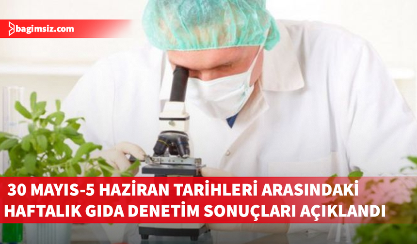 Gıda denetim sonuçları… Bir ithal, üç yerli üründe limit üstü bitki koruma ürünü tespit edildi