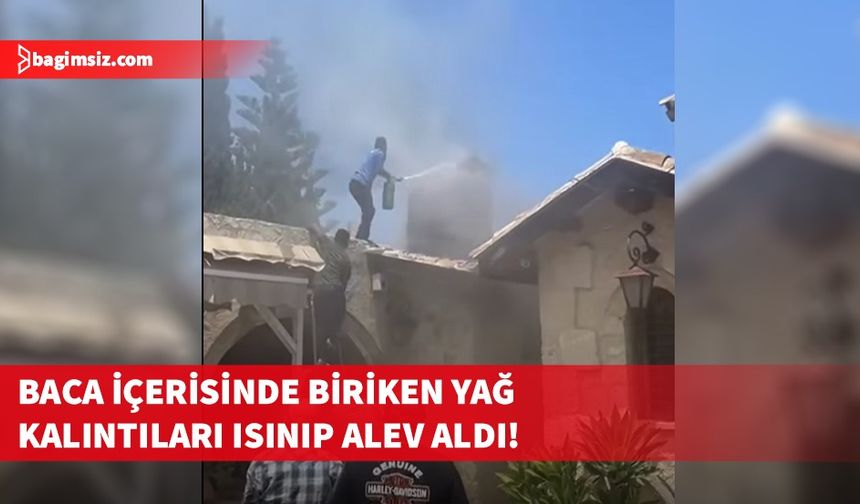Girne’deki restoran yangını