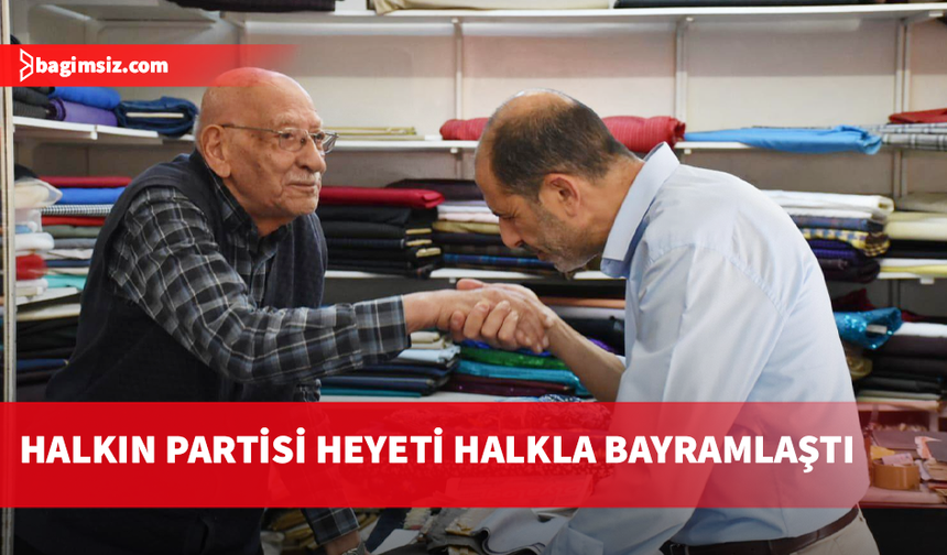 Halkın Partisi, Güzelyurt ve Arasta'da halkla bayramlaştı…