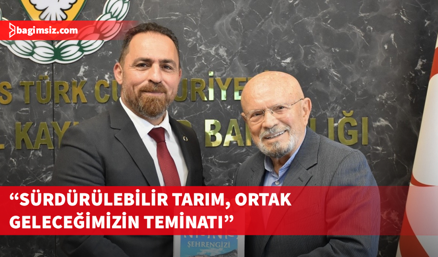 Tarım Bakanı Çavuş, Türk Dünyası Mühendisler ve Mimarlar Birliği heyetini kabul etti