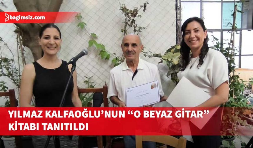 Kıbrıs'ta sahneye çıkan ilk rock gruplarının kuruluş hikâyelerini anlatıldığı “O Beyaz Gitar” kitabı tanıtıldı