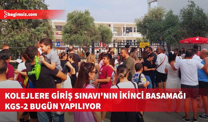 Kolejlere Giriş Sınavı'nın ikinci basamağı KGS-2 bugün yapılıyor… İlk oturum başladı